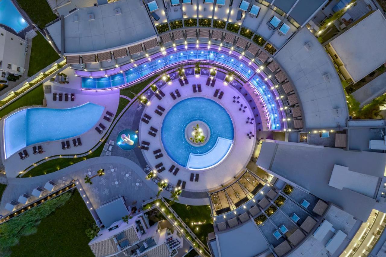 Nautilux Rethymno By Mage Hotels エクステリア 写真 Aerial view of the hotel