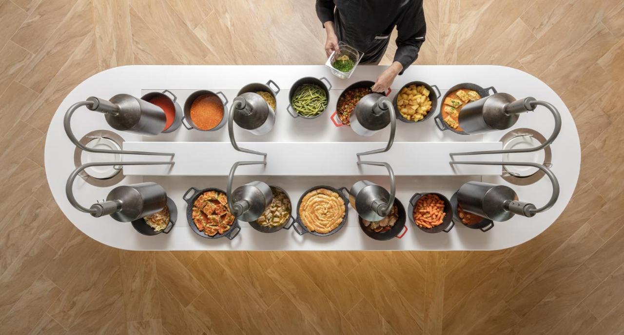 Nautilux Rethymno By Mage Hotels エクステリア 写真 A salad bar
